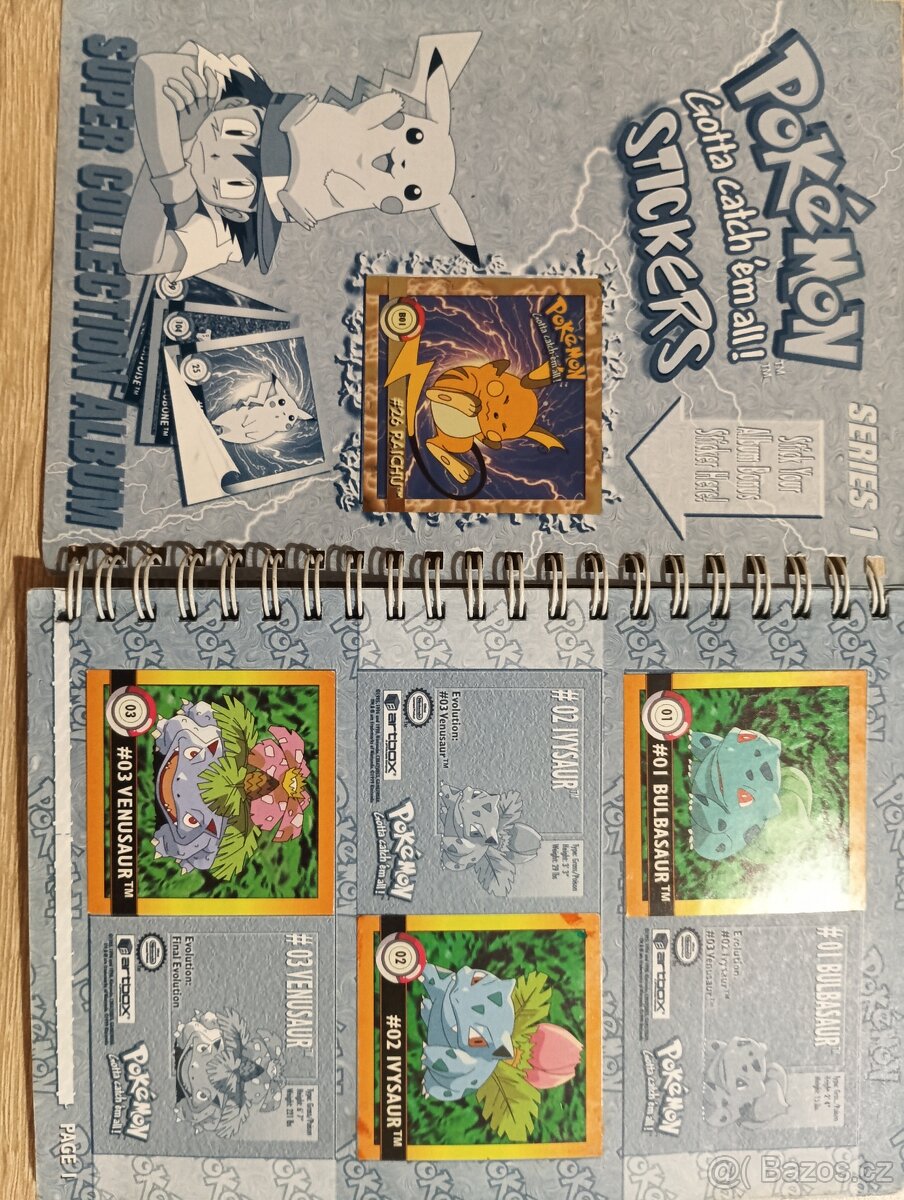Pokémon album série 1 - 2