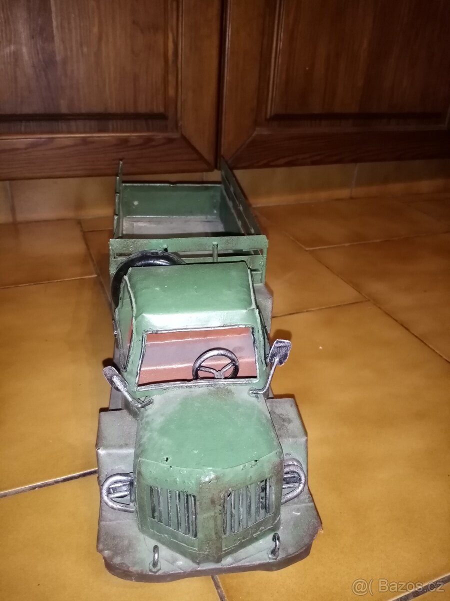 Náklaďák 40cm kovový plechový - 2