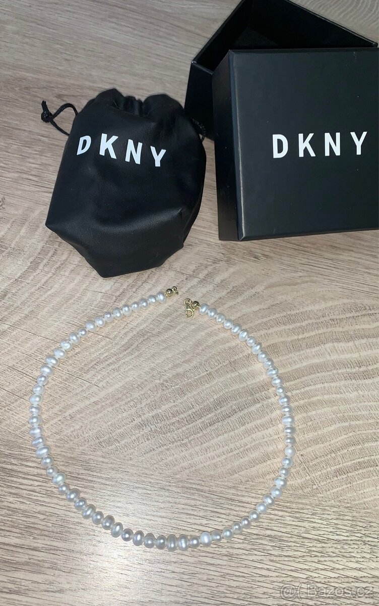 Přírodní perly Náhrdelník DKNY - 2