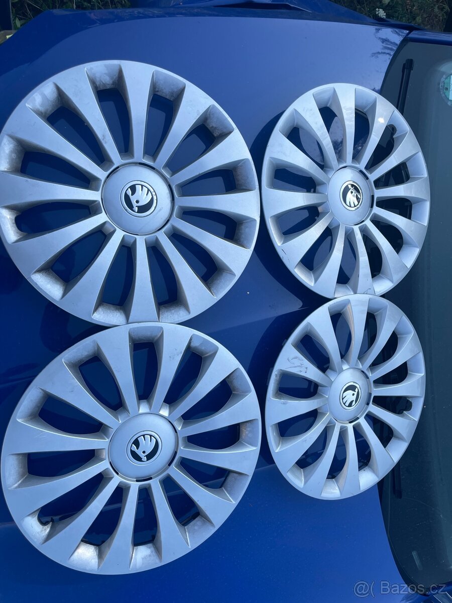 originální poklice Škoda 15" - 2