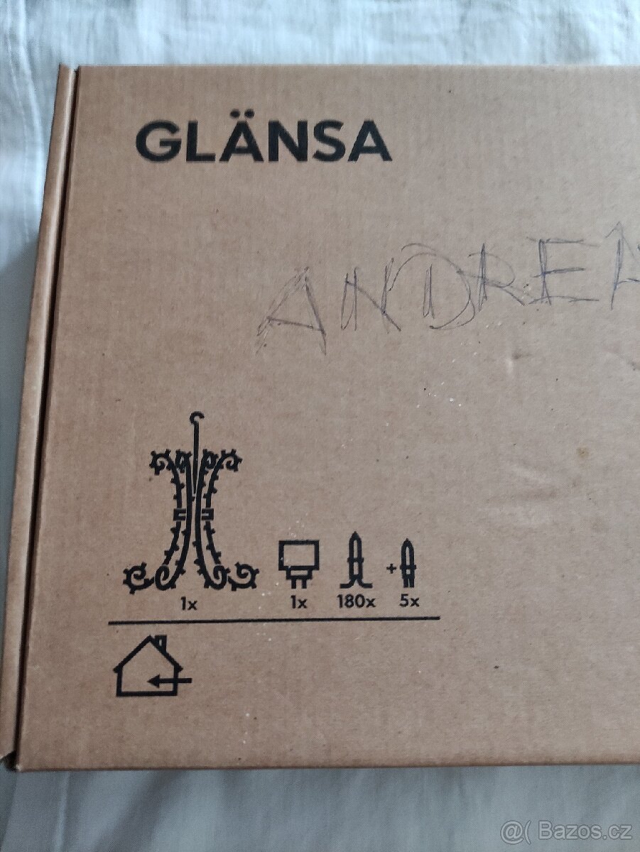 Vánoční svítící lustr - 2