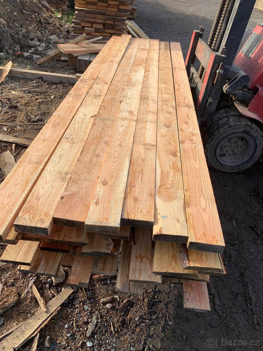 Modřínové řezivo - 2