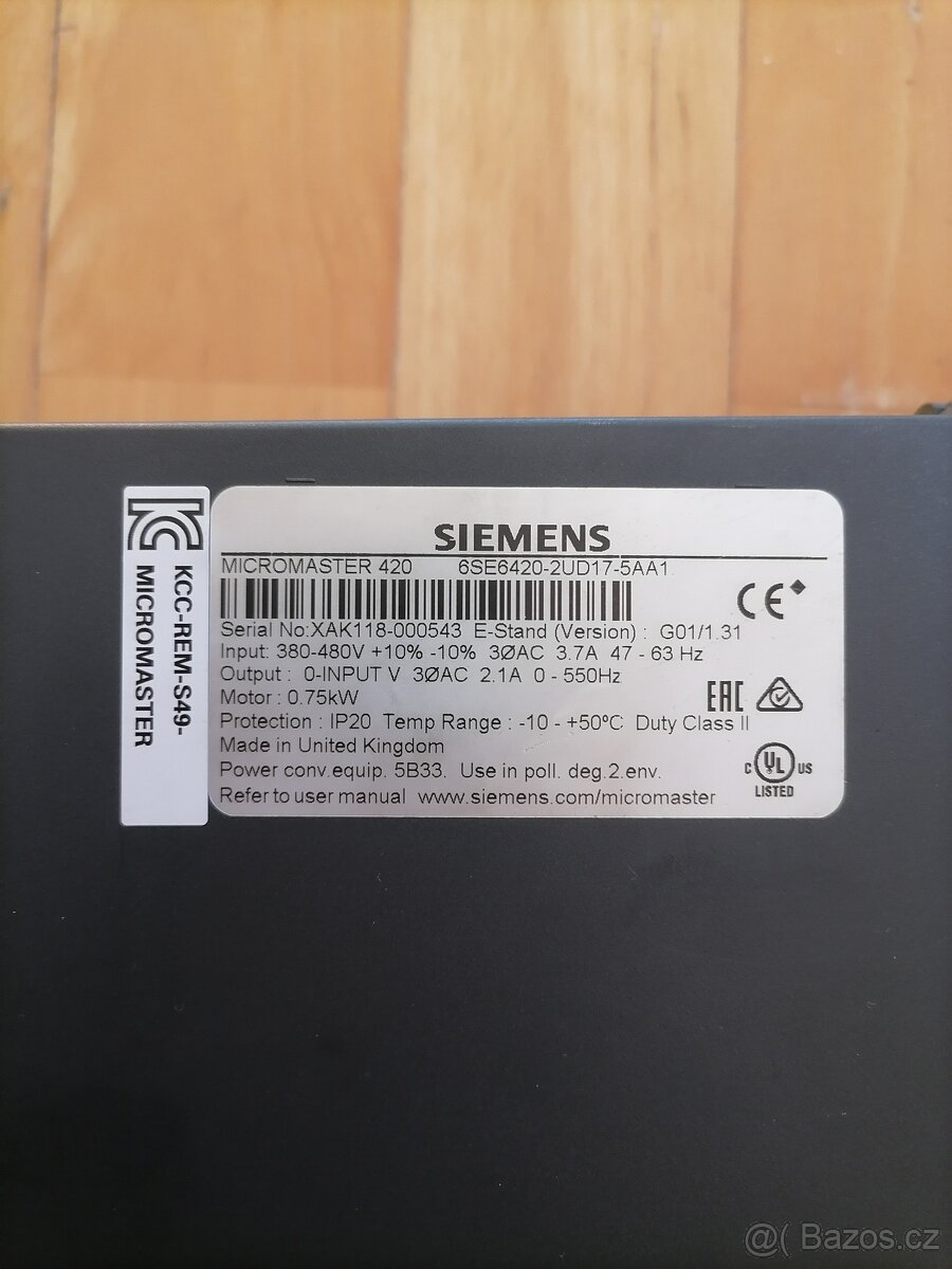 Frekvenčný menič - 2