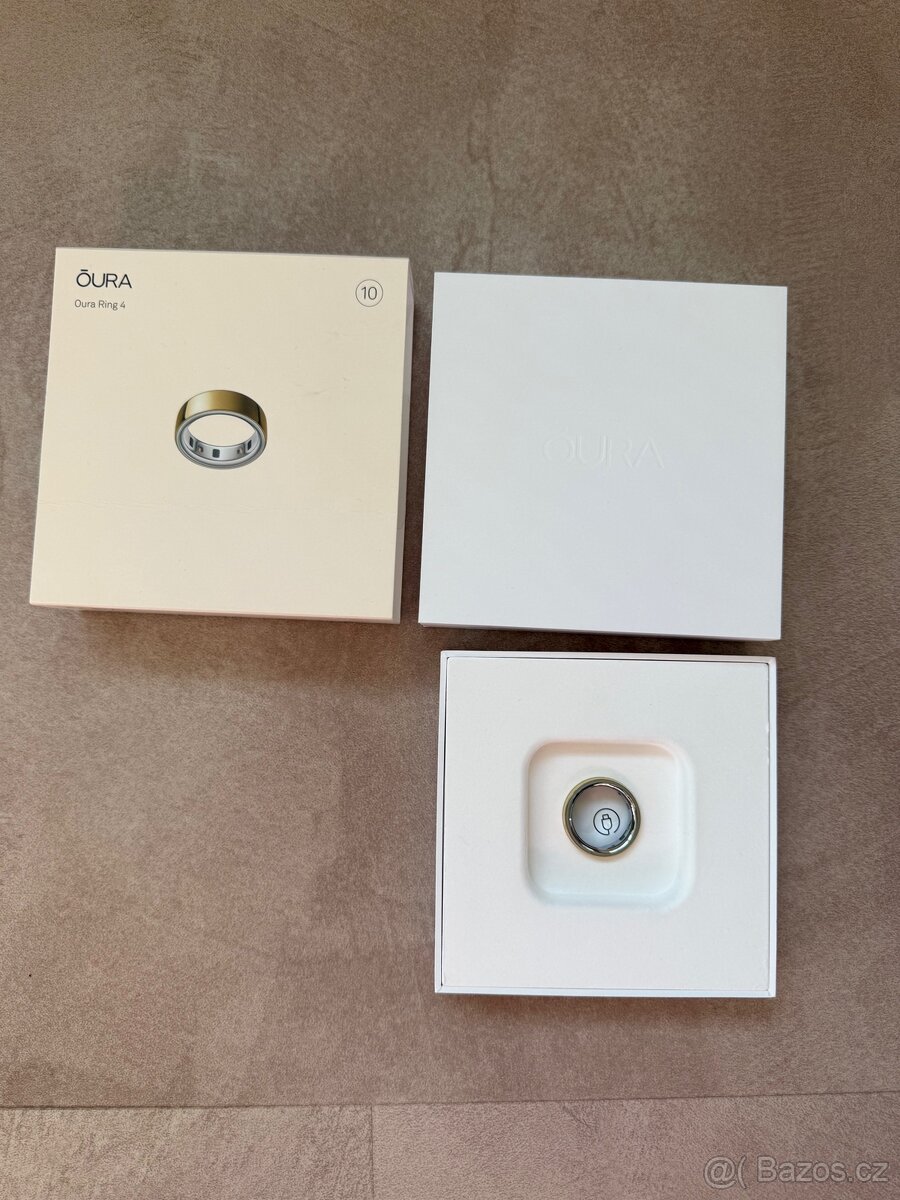 Oura ring gen 4 size 10 gold - 2