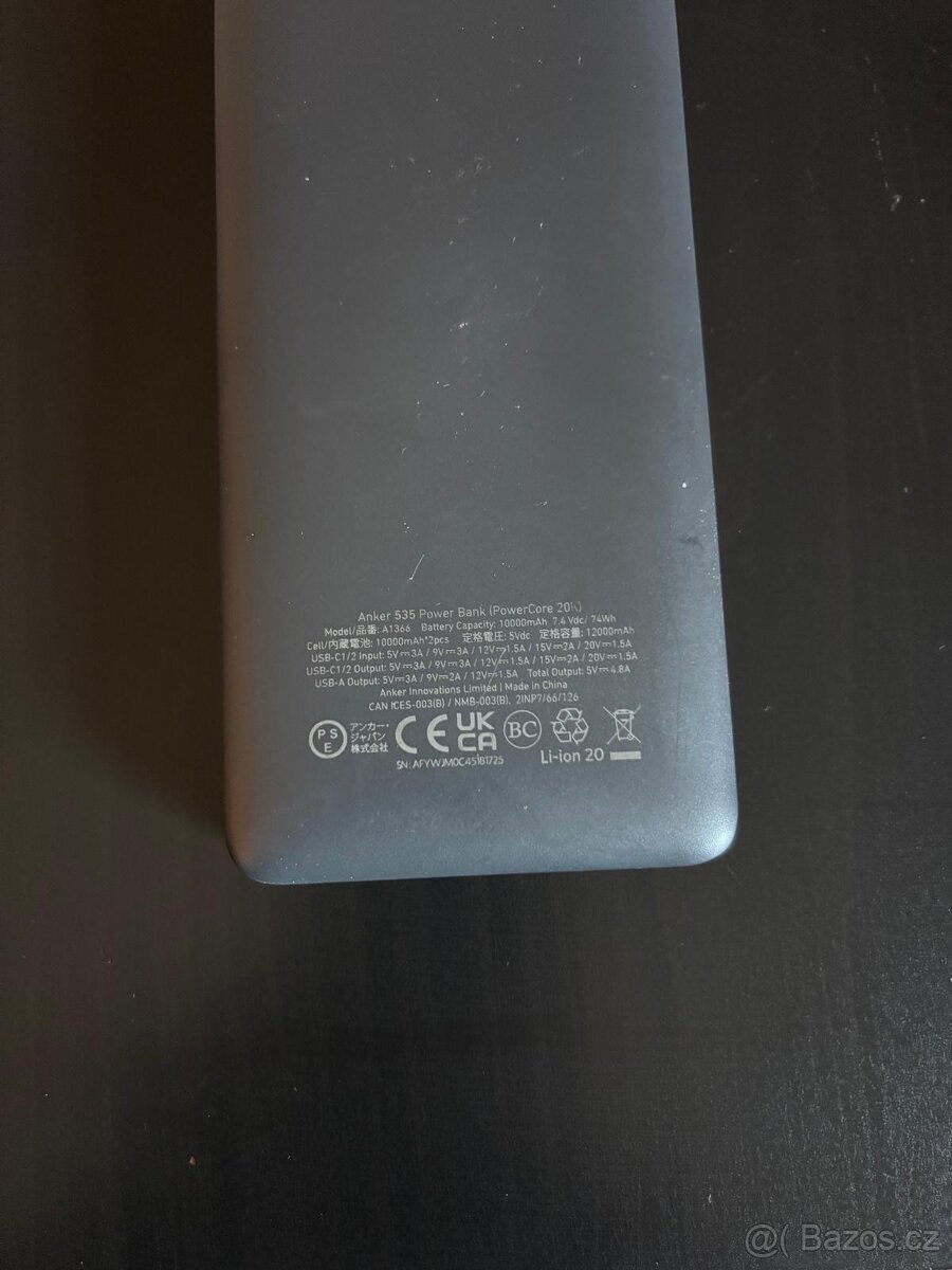 ANKER 535 power banka nová - 2
