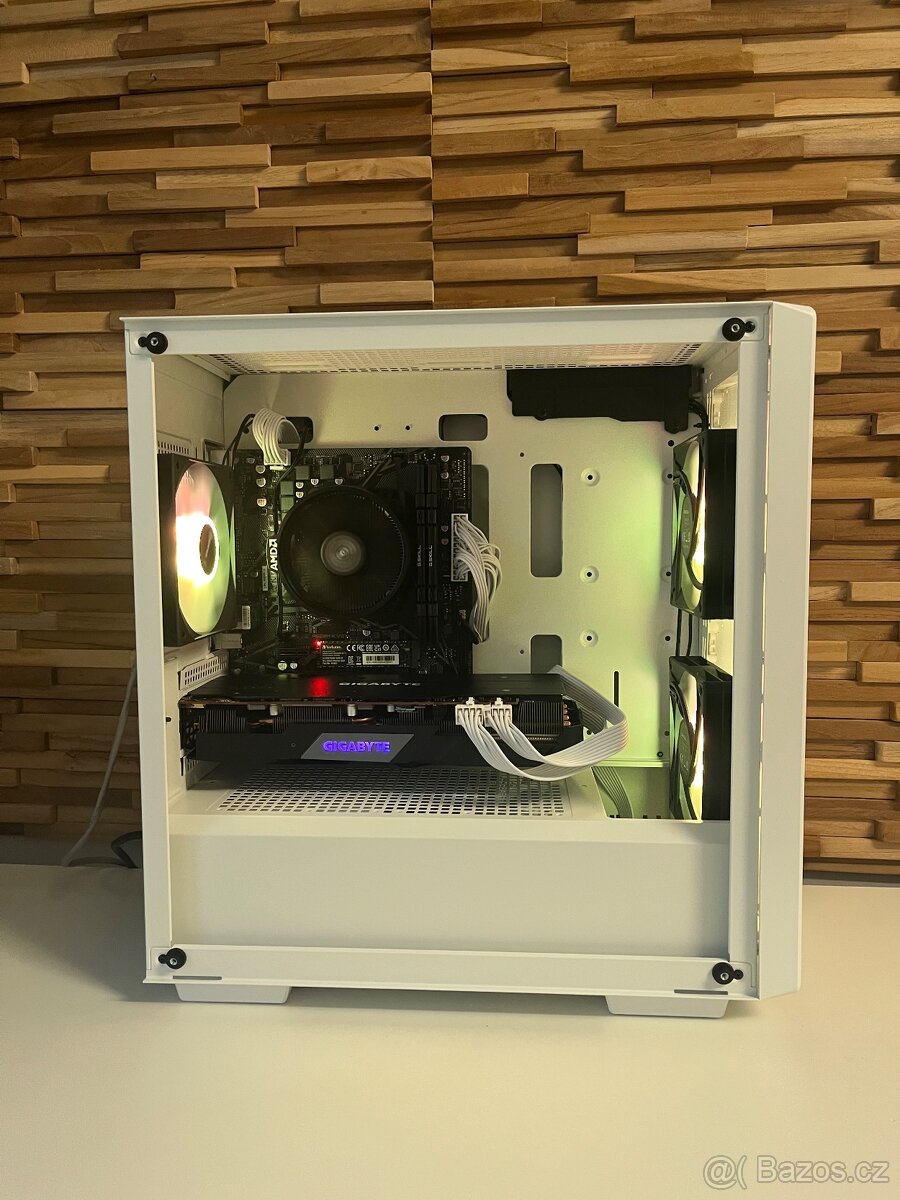 Herni pc, bílý - 2