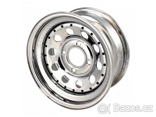 Chromované disky Modular 4x130 15"