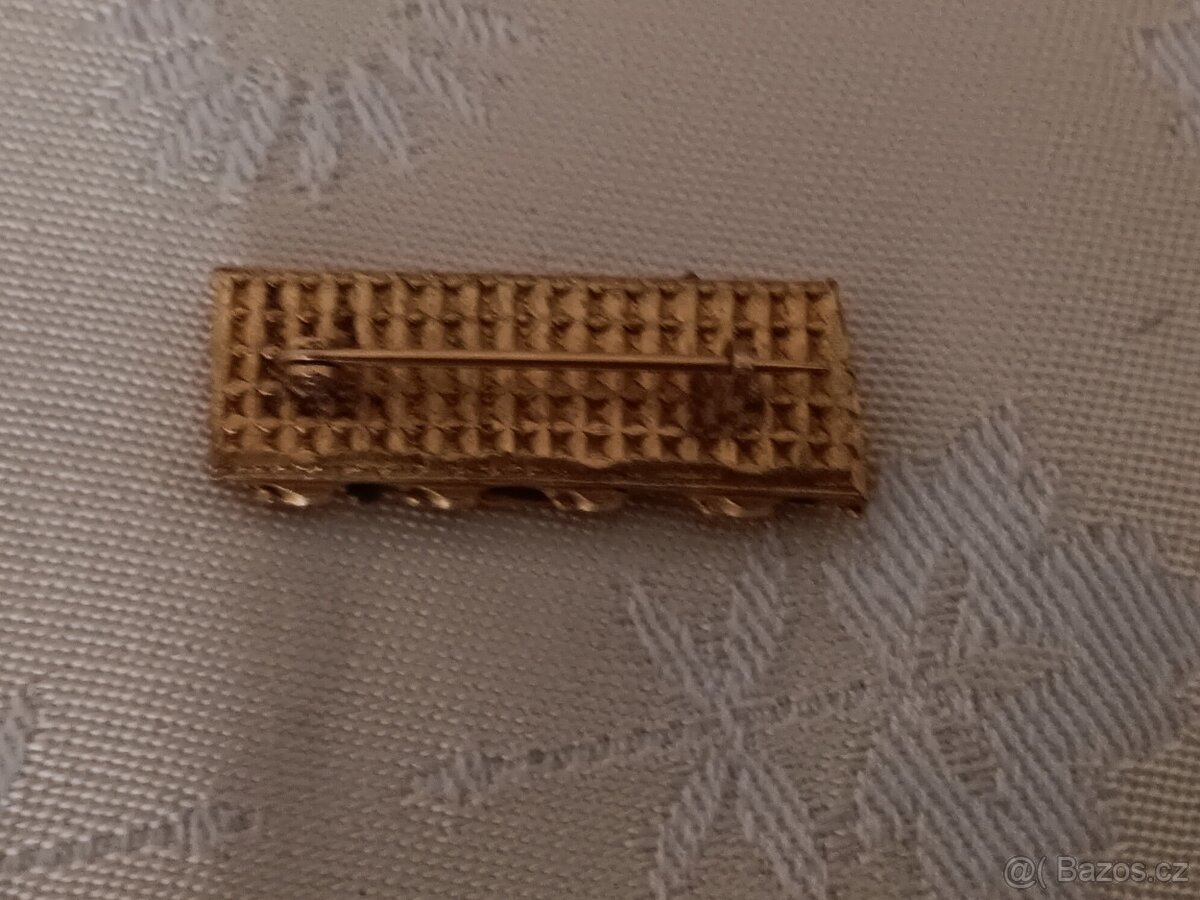 Náramek a brož - 1.světová válka, 1914, železný kříž - 2