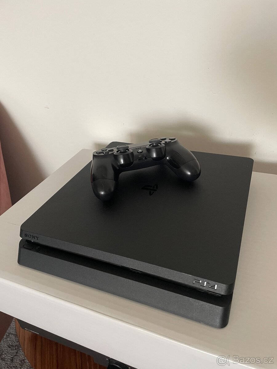 PlayStation 4 Slim – 1TB + ovladač – TOP stav - 2
