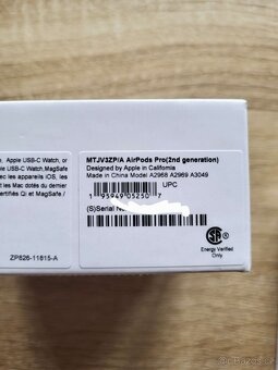AirPods Pro 2 – nové, originál - 2