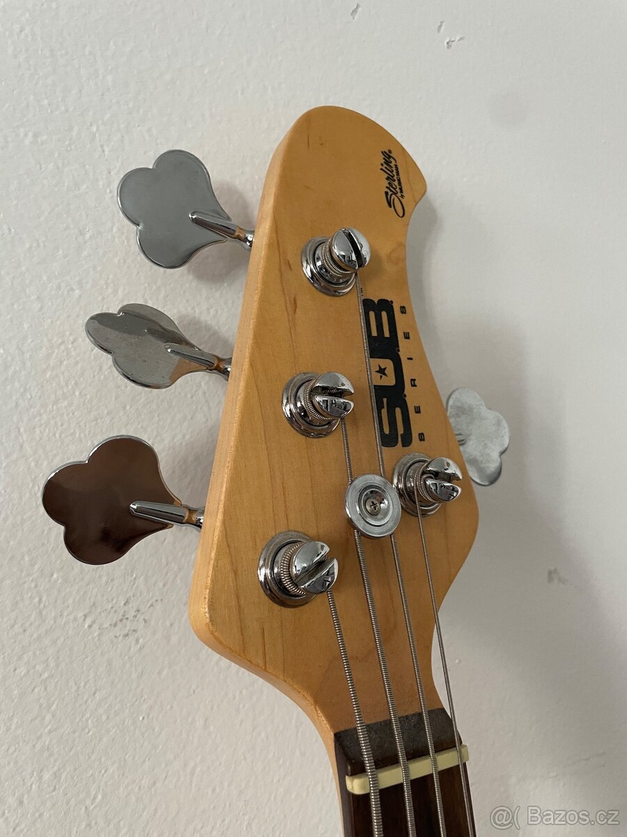 Sterling by MusicMan S.U.B. RAY4 Honey Burst Satin Rosewood - 2