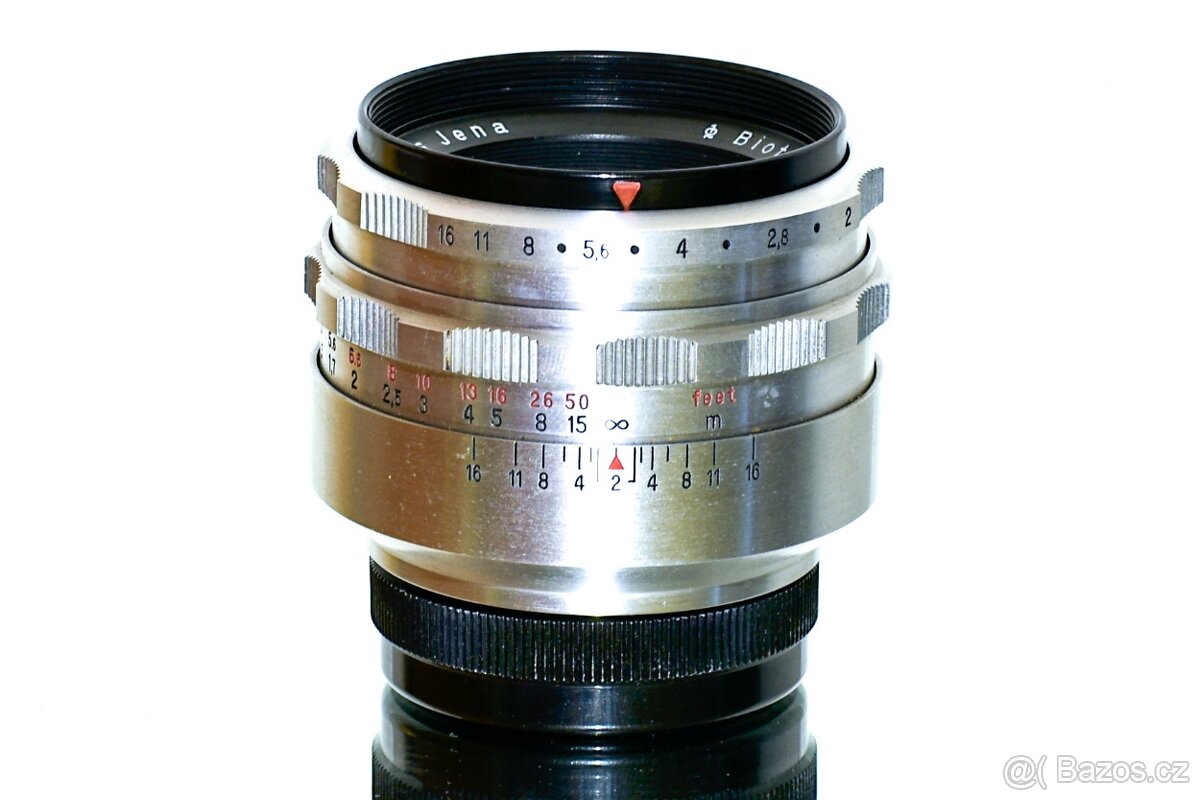 Carl Zeiss Biotar 2/58mm punc 1Q M42 TOP STAV - 2