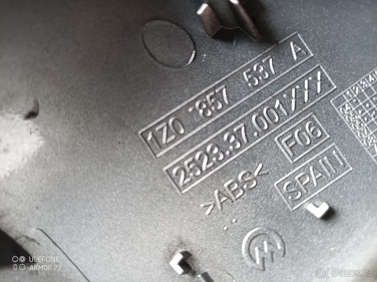 Kryty předních zrcátek - 2