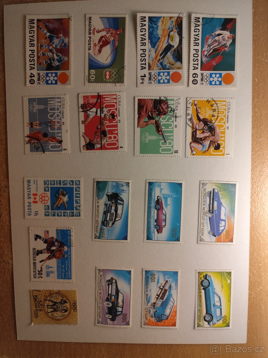 Poštovní známky. - 2