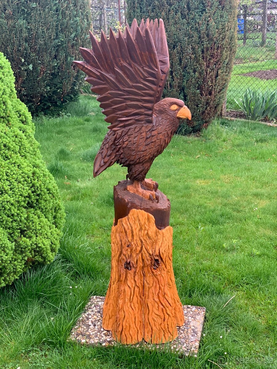 Dřevěná socha - 2