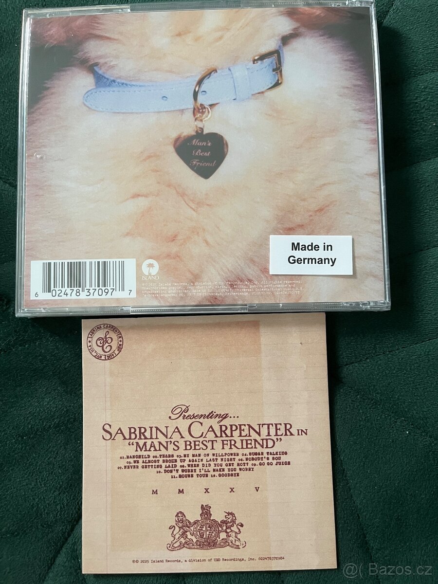 CD + PODPIS SABRINA CARPENTER - 2