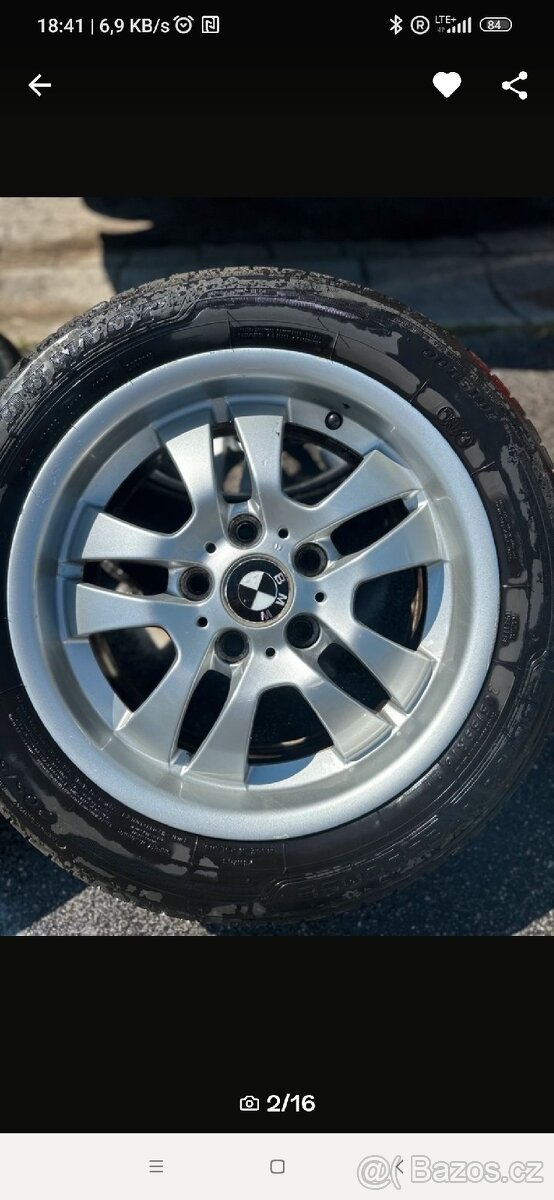 BMW E46, E36, E90 - 16palců/letní - 2