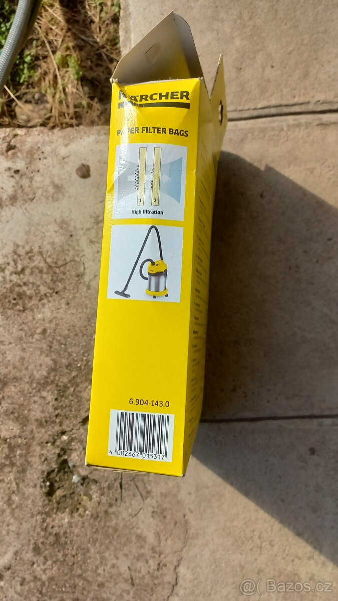 Náhradní sáčky do vysavače KARCHER (KFI 252) - 2
