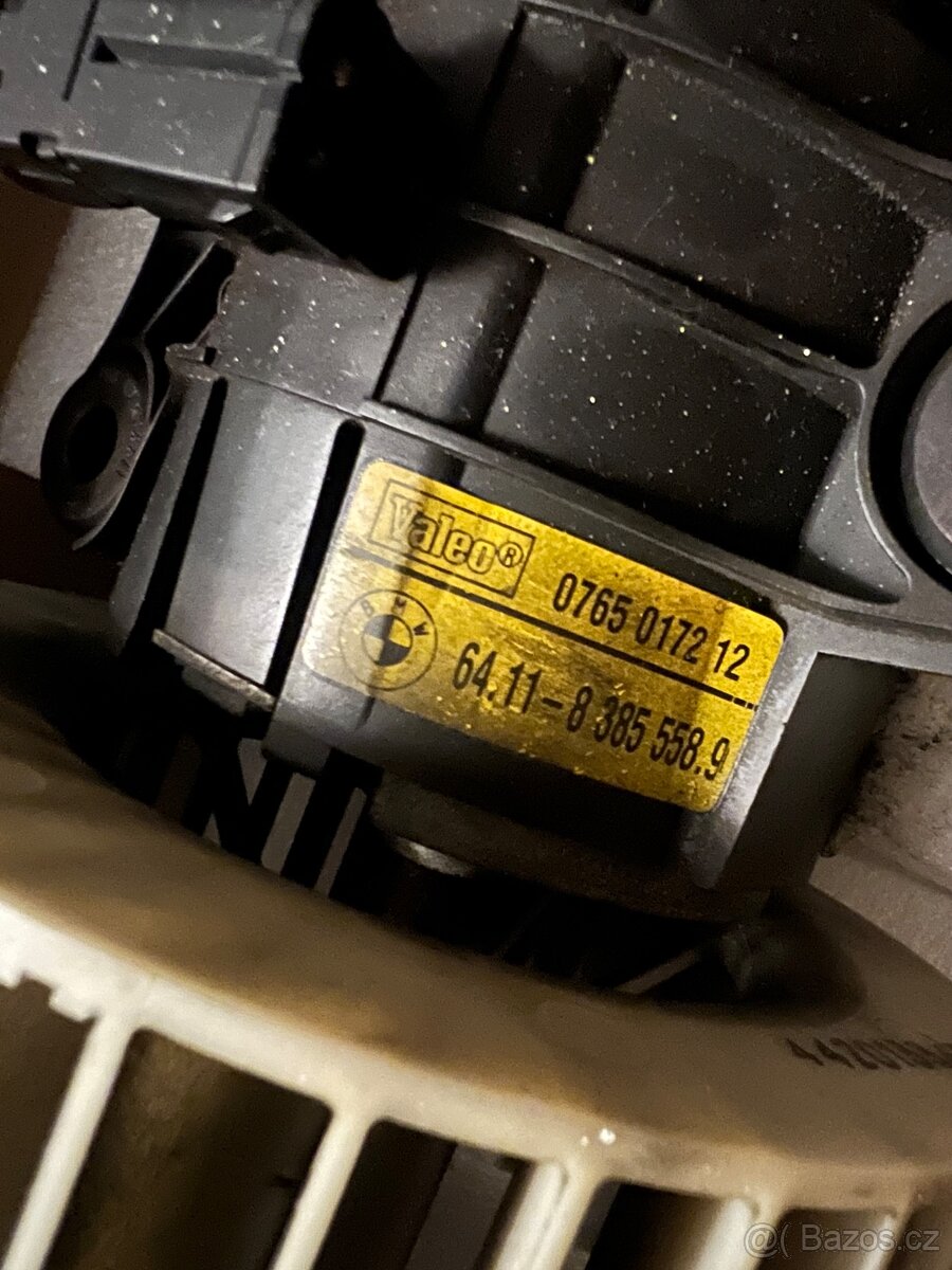 Ventilátor topení na BMW E39 - 2