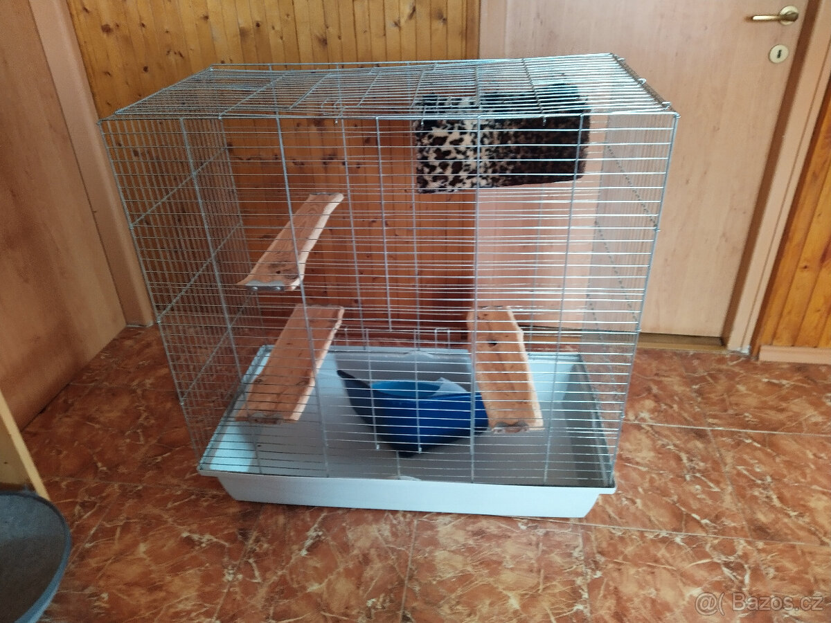 prodám klec pro činčily - 2