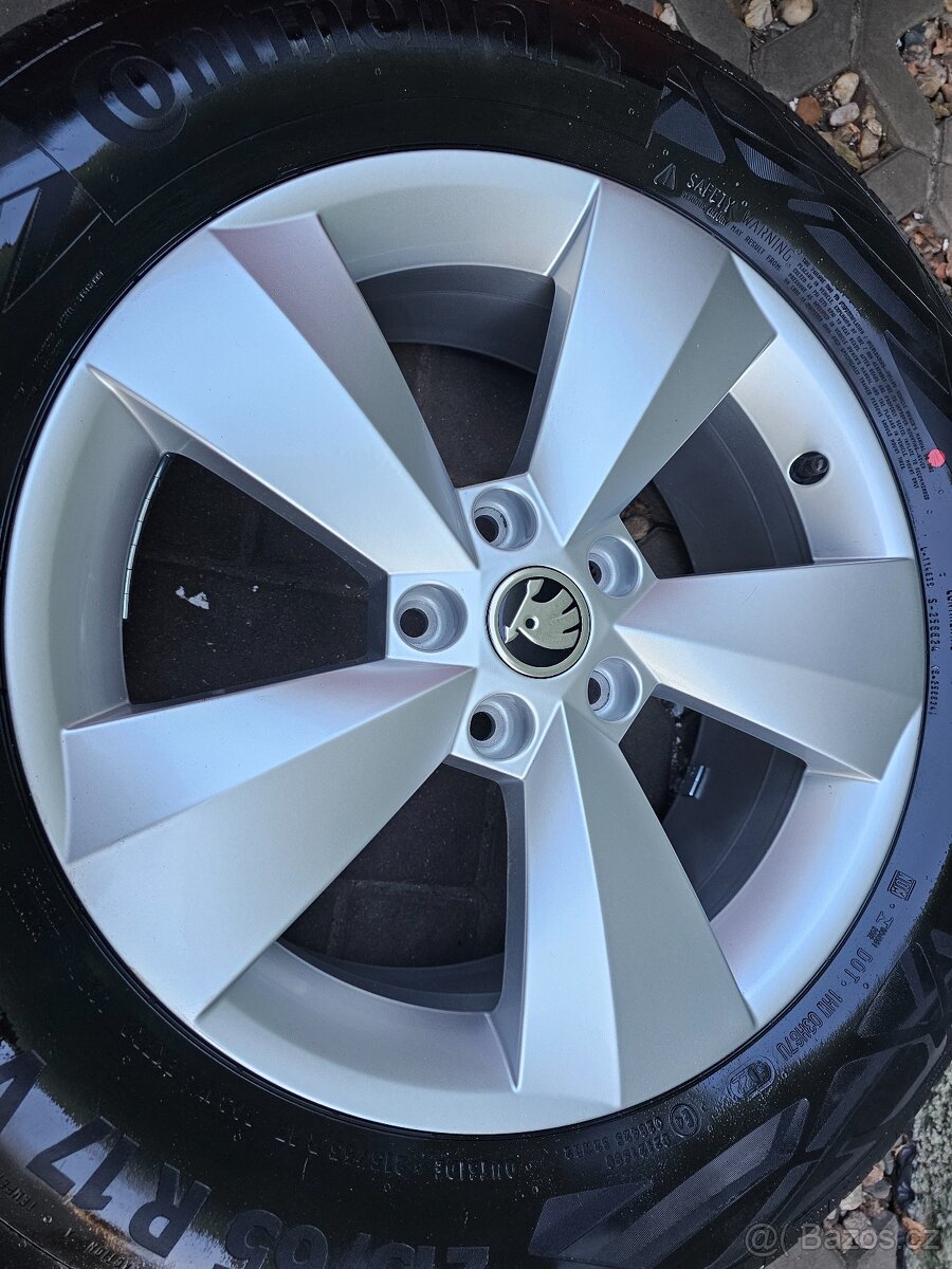 ALU kola letní nové 5x112 R17 Kodiaq Škoda Nanuq 565 - 2