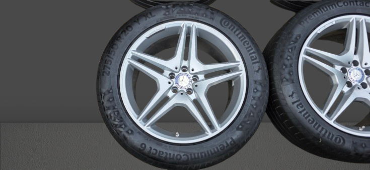 Letní sada disků MB AMG 20", 5x112, ET45, 275/50/20 - 2