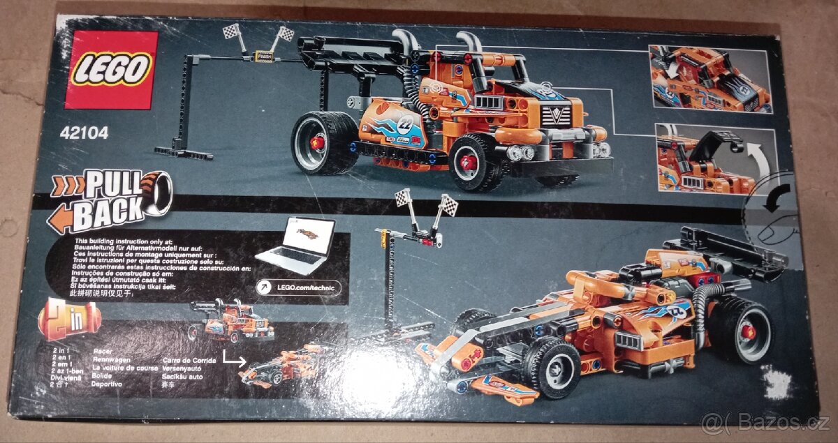 Lego Technic 42104 Závodní tahač - 2