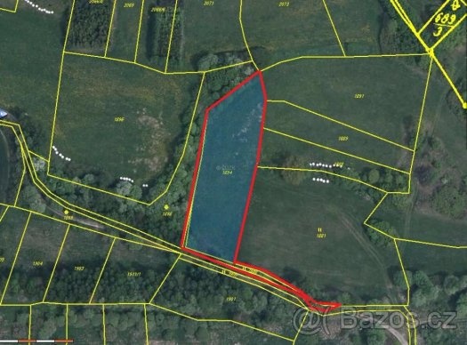 Kousek přírody na prodej – 2 967 m² u lesa, Strážovice - 2