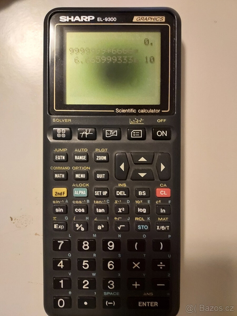 Kalkulačka Sharp EL-9300 - 2