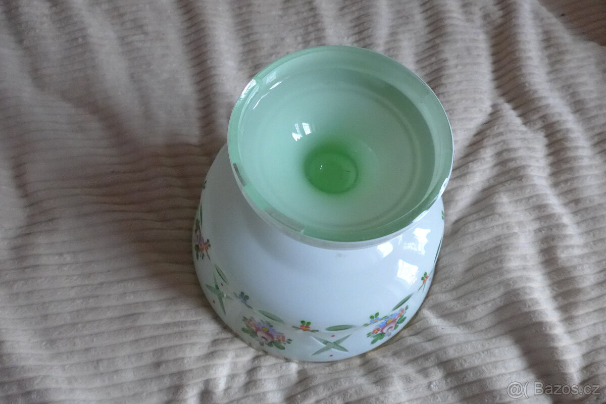 Skleněna Misa se Vzorem na Stopce - 2