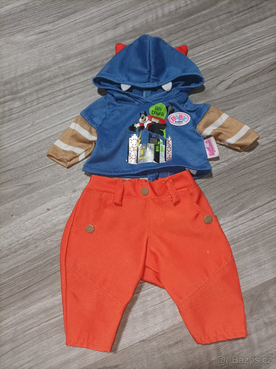 Klucici obleceni baby born - 2