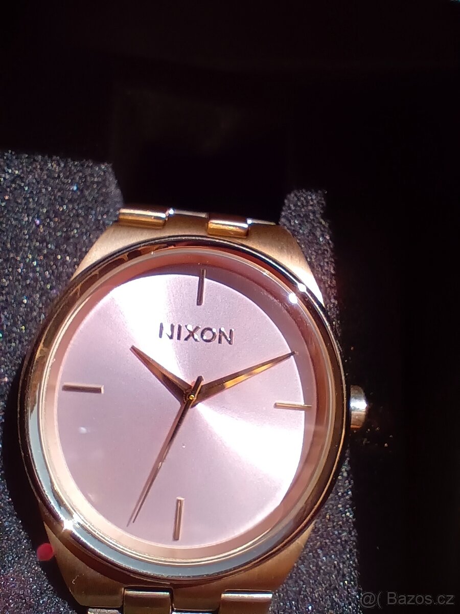 Dámské hodinky Nixon Idol Light Gold/Pink - 2