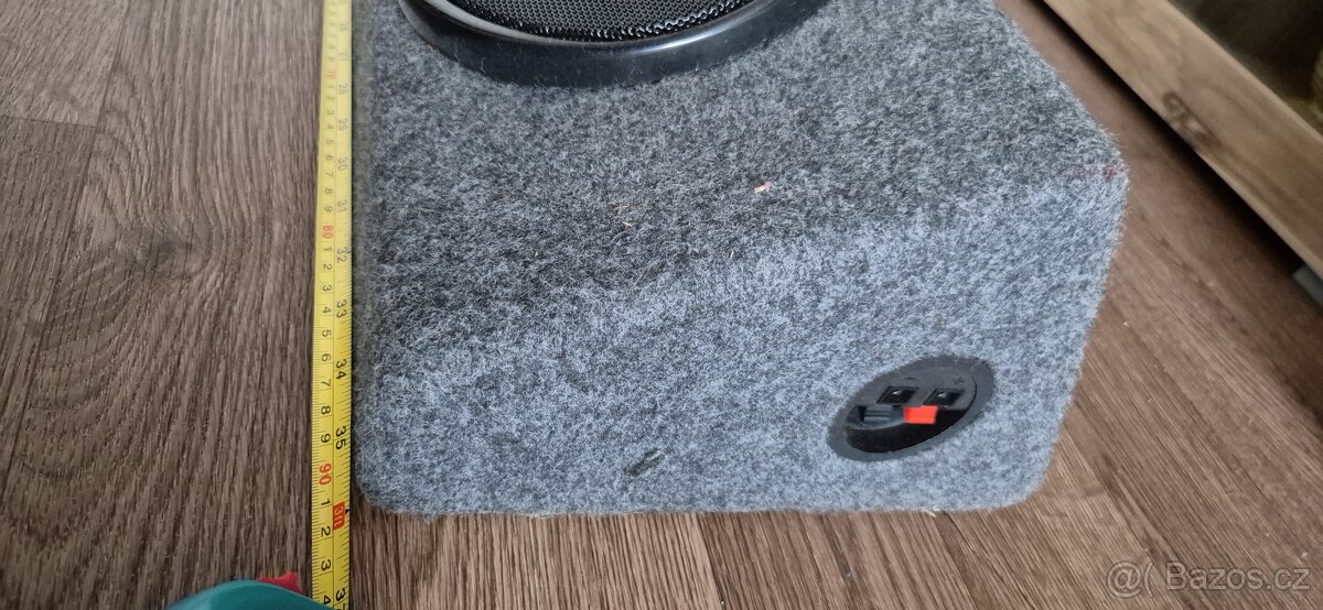 Uzavřená ozvučnice Basser PGD s MacAudioAPM FIRE 69.3+ZESIK - 2