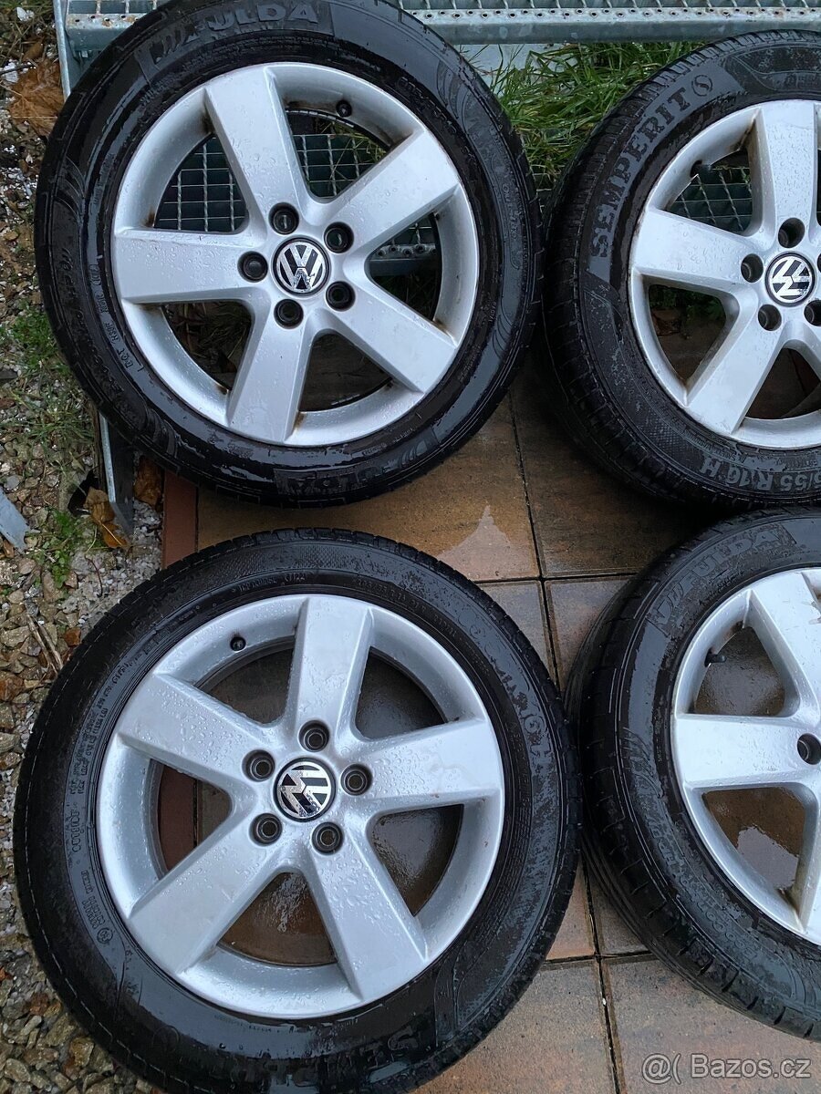 ALU kola originál VW Mugello 5x112 Letní sada - 2