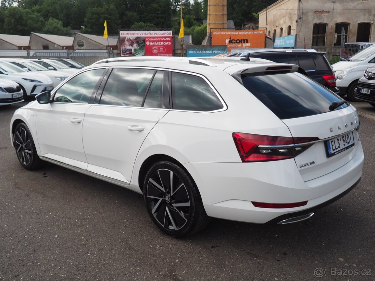 2021 Škoda Superb 1.4iV hybrid L&K DSG, DPH, Webasto - 2