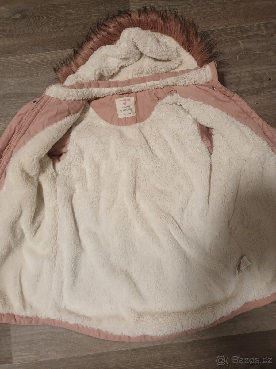 Dívčí zimní bunda/kabát vel. 140/146 - 2