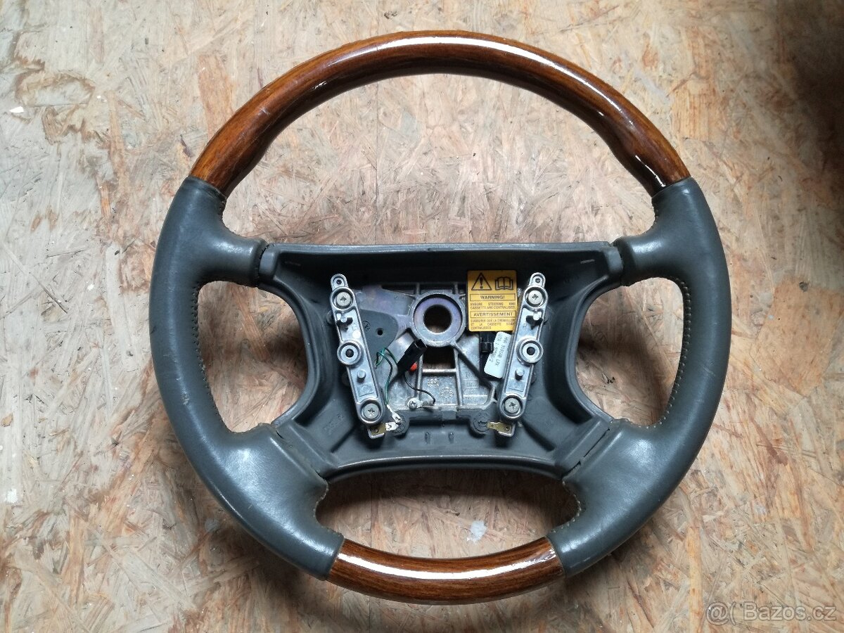 Jaguar XJ x300 dřevěný volant - 2