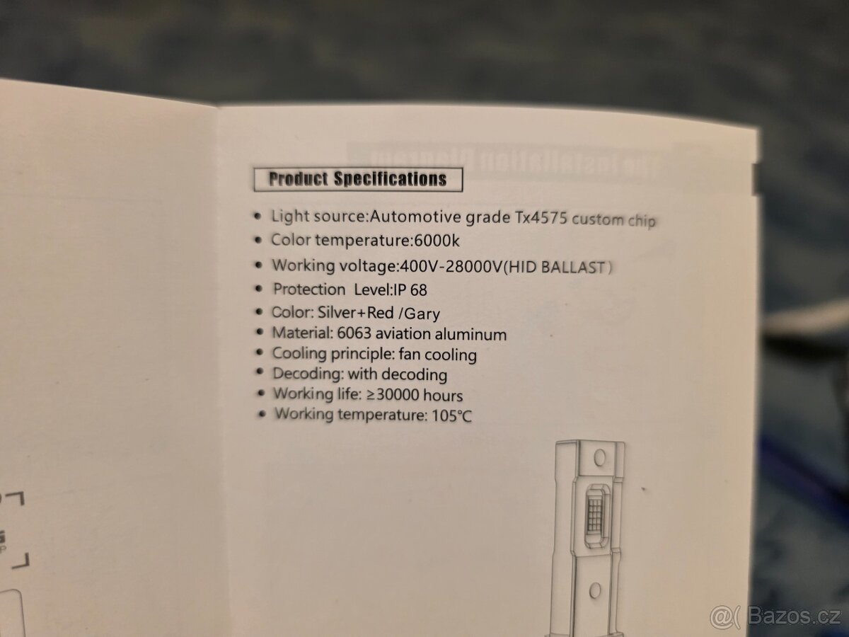 LED výbojky D3S Nové - 2