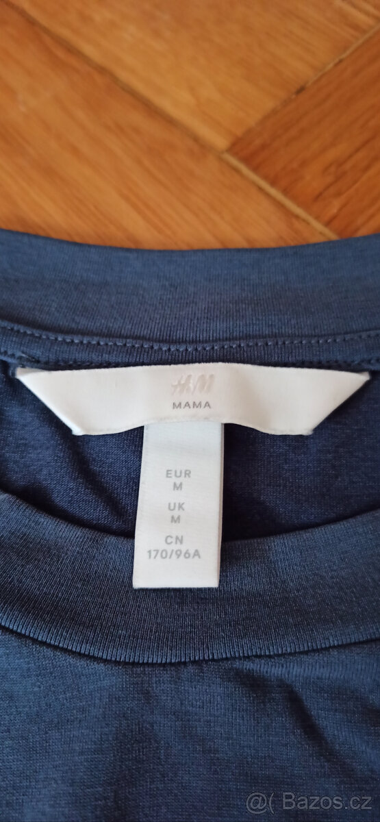 Tričko H&M těhotenské M/L - 2