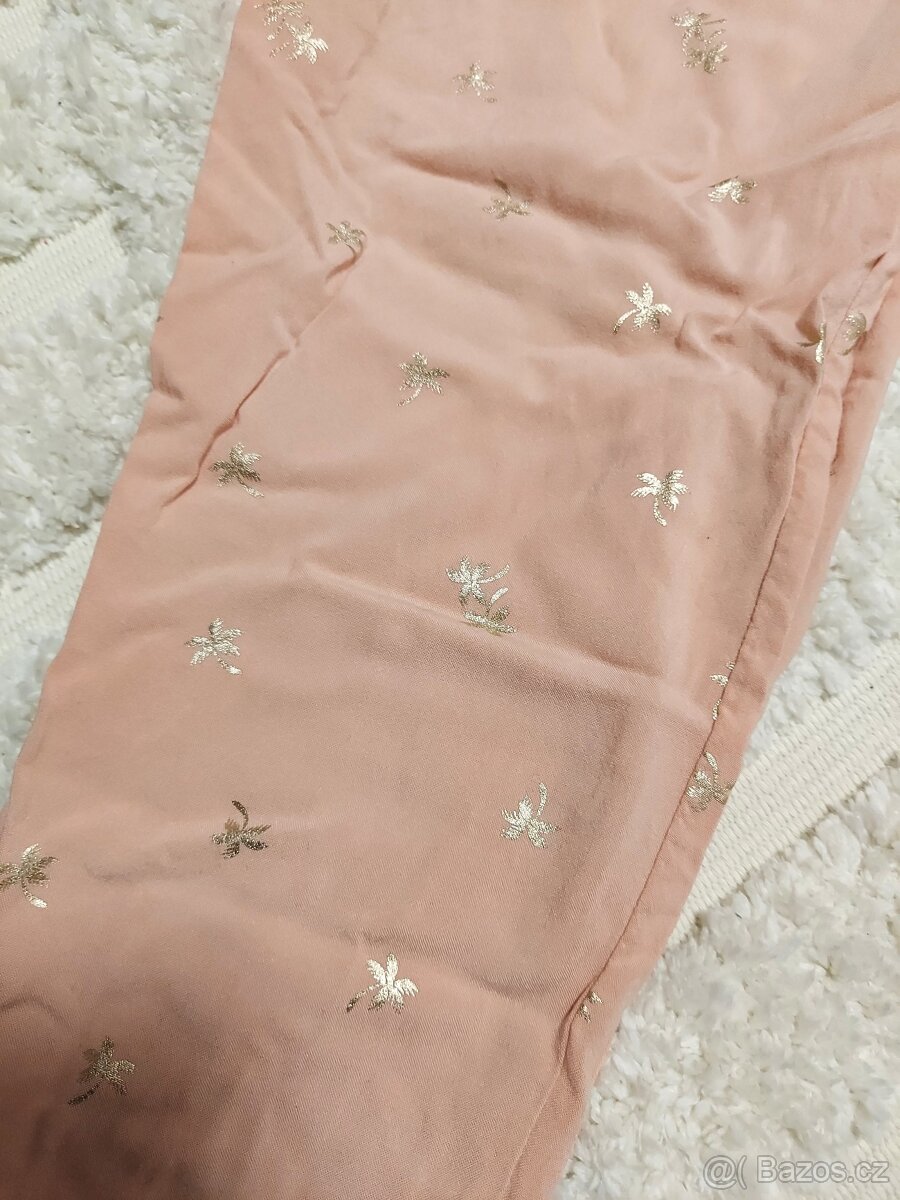 Letní dívčí kalhoty H&M 128/134 - 2