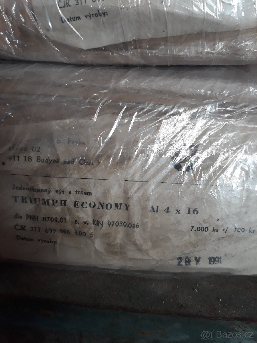 Trhací nýty Triumph, al,ocel 4x10 - 2