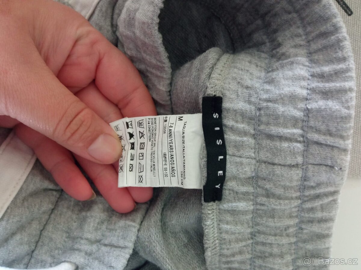 Tepláky M (7-8let) Benetton - 2