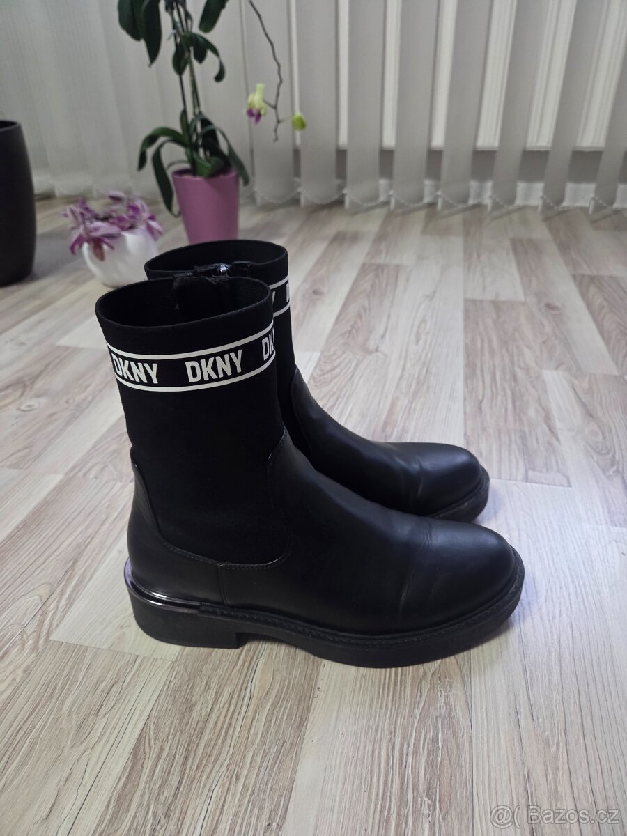 Kotníkové boty DKNY vel. 40 - 2