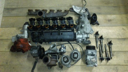 Díly motoru BMW E90 3,0XD-170kW, 2007 - 2