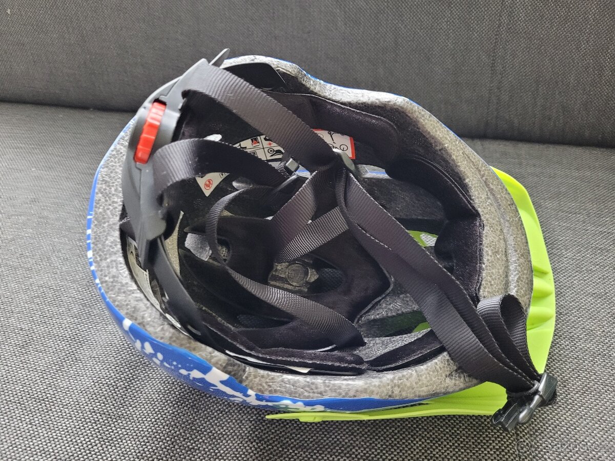 modrá cyklo helma S 48-53cm - 2