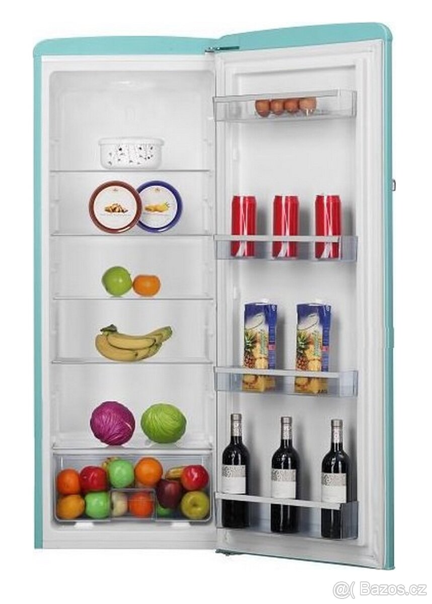 dovoz - úsporná A++ RETRO lednice jako nová - 2