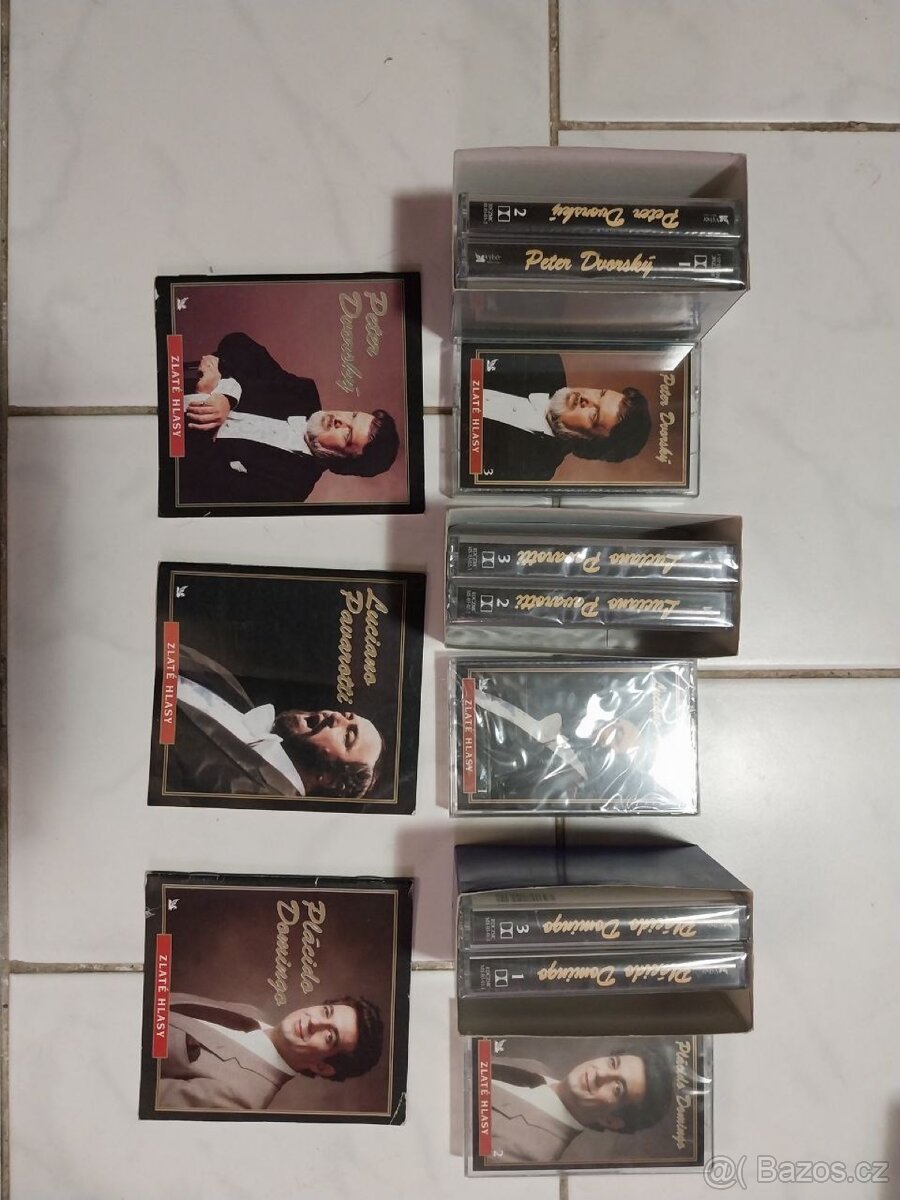 NEHRANÉ kazety Pavarotti atd - 2