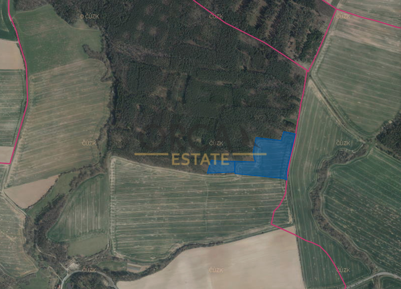 prodej pole, lesa, 65 232m2 - 2