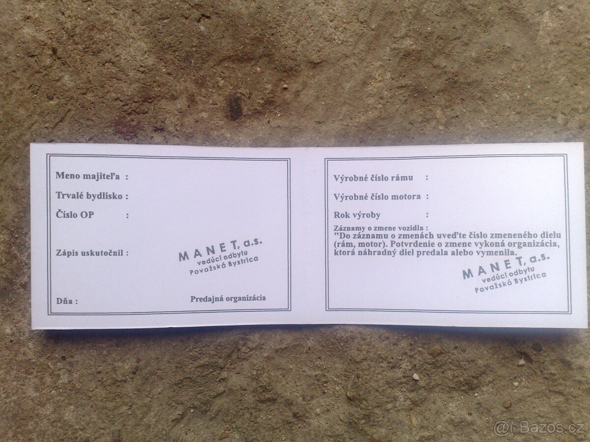 KARTIČKA MANET KORÁDO 2 KW - 2