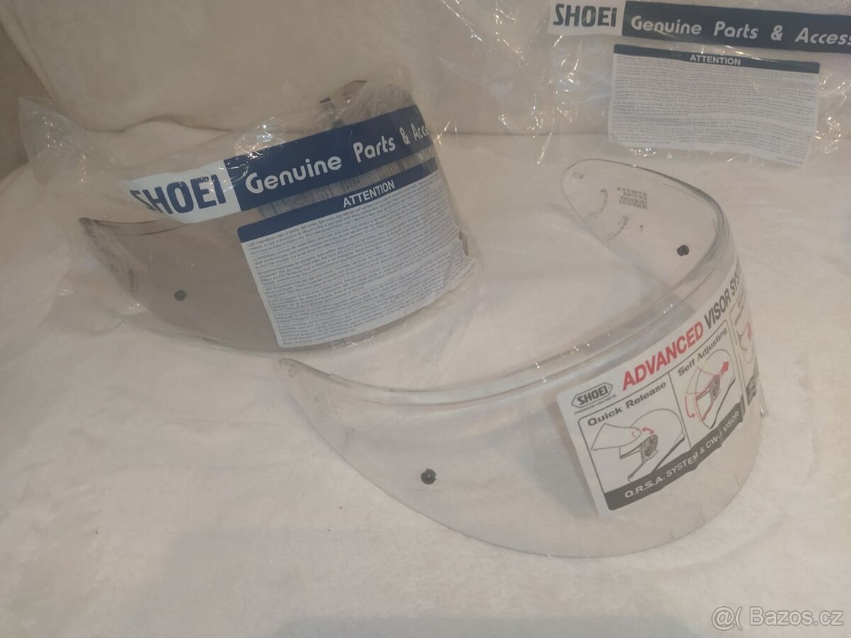 Prodám plexi na prilbu SHOEI - 2